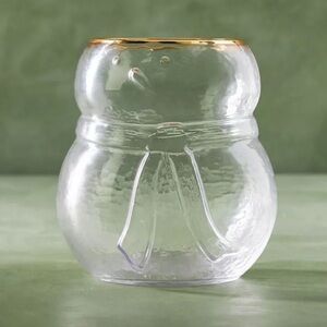 Anthropologie North Pole juice glass, NEW!